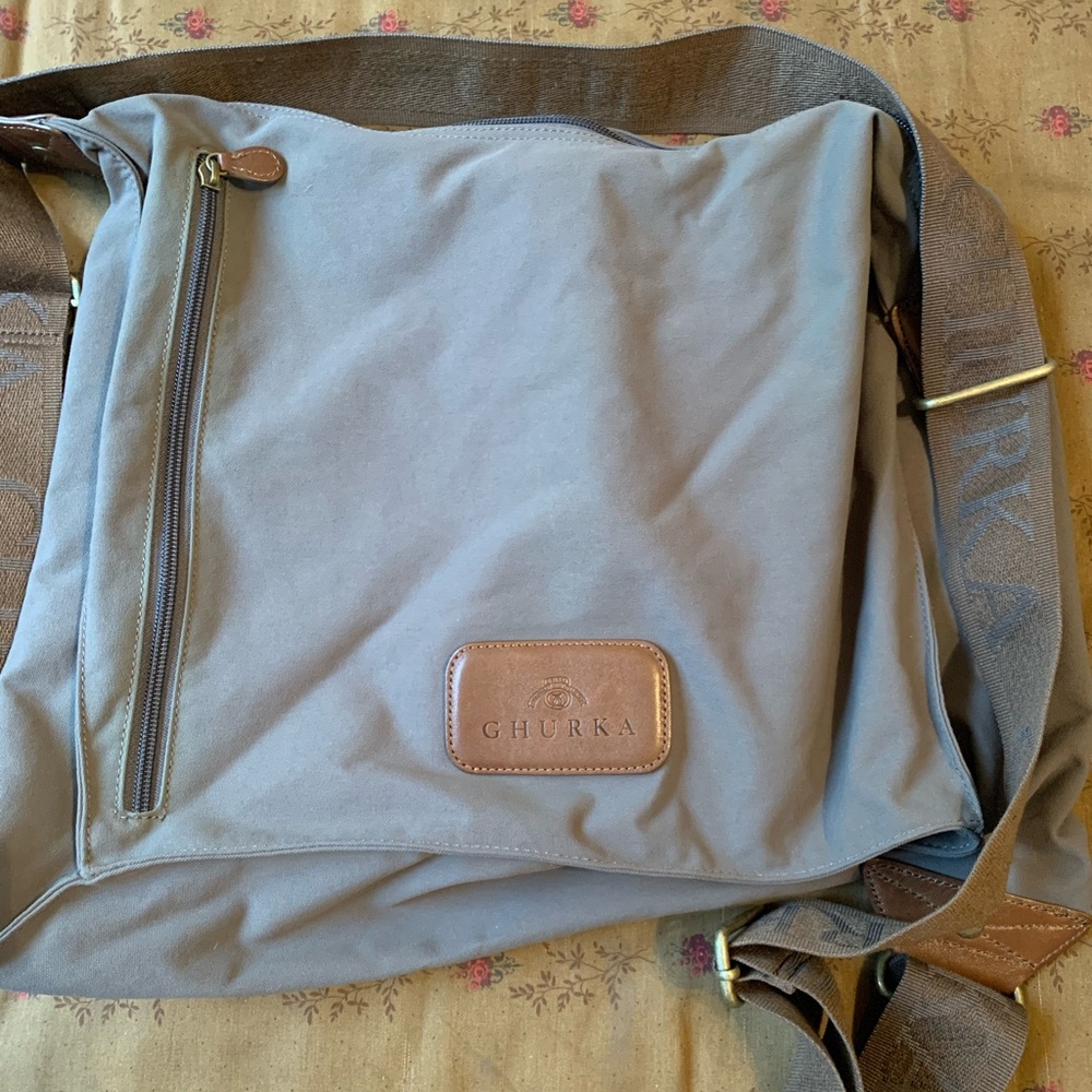 Ghurka messenger backpack bag